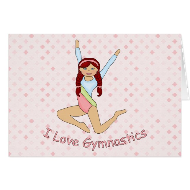 Gymnastics Redhead (Anverso (Horizontal))