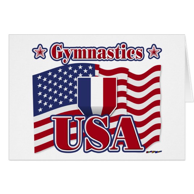 Gymnastics USA (Anverso (Horizontal))