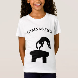 Gymnastics Vault con camiseta de Chicas de nombre