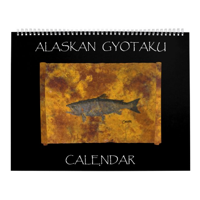 Gyotaku - Calendario grande (Tapa)