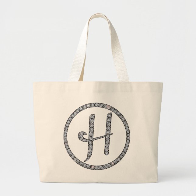 H bolsa de escarabajo monogramo (Frente)