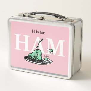 "H es para HAM"   Diseño de alfabeto