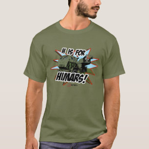 H está para la camiseta de HIMARS