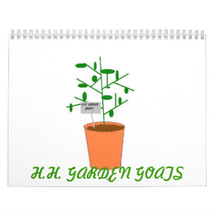 H.H. Calendario de las cabras 2010 del jardín