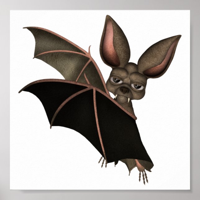 H (H) H (H) de arte colectable (H) Vampire Bat (ba (Frente)