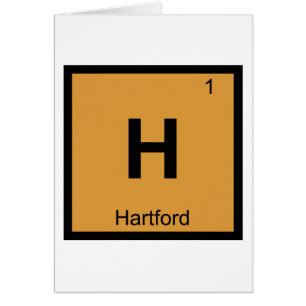 H - Hartford Connecticut Química Tabla Periódica