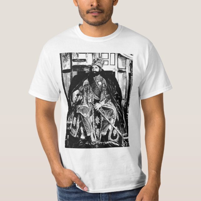 H.I.M. HAILE SELASSIE I - CAMISETA (Anverso)