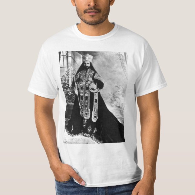 H.I.M. HAILE SELASSIE I - CAMISETA (Anverso)