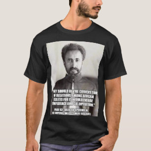H M S SELASSIE Camiseta Oscura básica