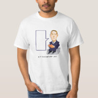 H.P. Lovecraft 1890 - camiseta 1937