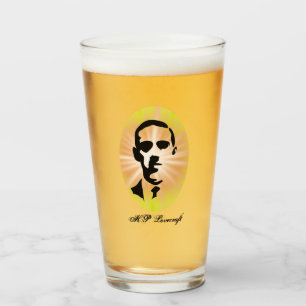 H. P. Lovecraft Cameo Pint