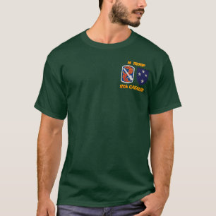 H Troop 17th Cavalry VSR M113 Camisa ACAV