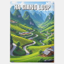 Ha Giang Loop Vietnam Travel Imán