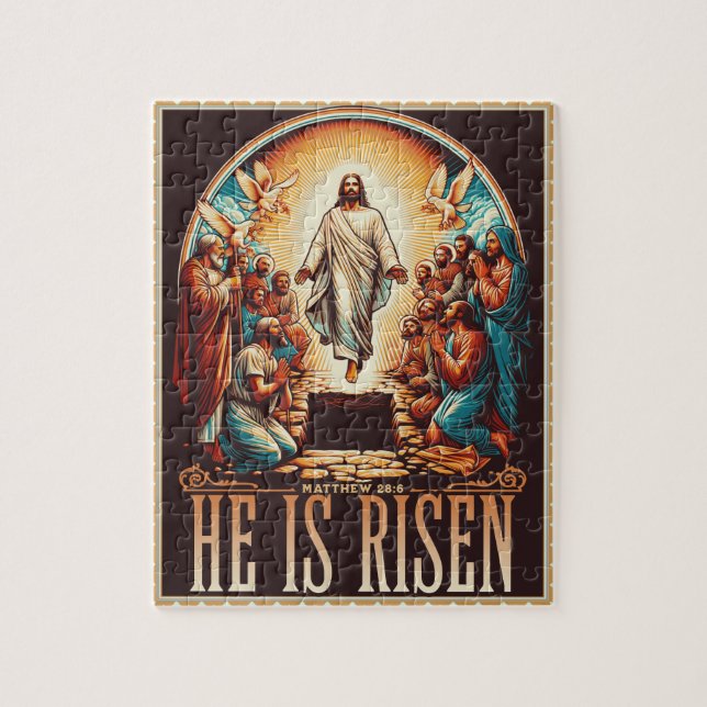 Ha surgido el rompecabezas de Pascua (Vertical)