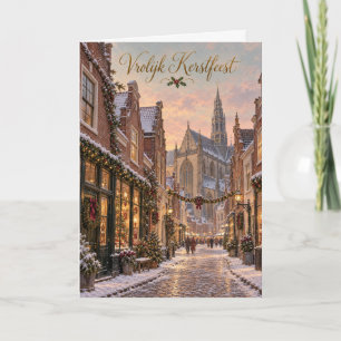 Haarlem Winterstraat Feliz Navidad