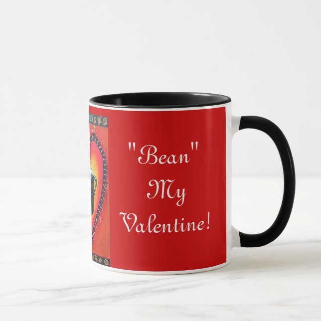 ¡"Haba" mi tarjeta del día de San Valentín! , Taza (Derecha)
