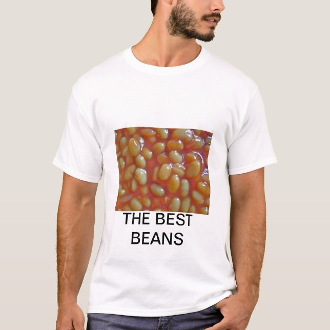 Habas cocidas la mejor camiseta del adulto de las (Anverso)