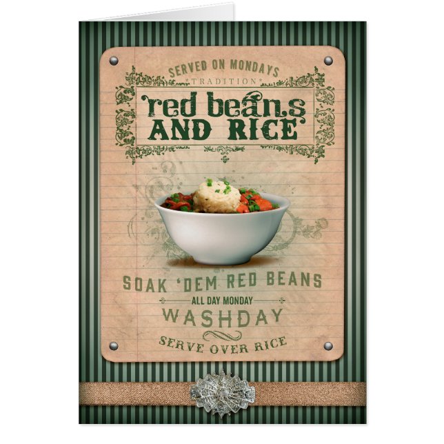 Habas rojas y arroz de la colección de NOLA (Frente)