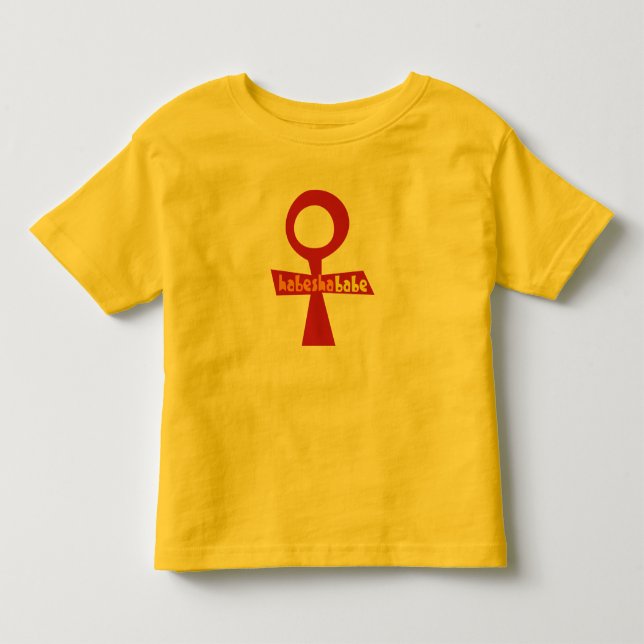 Habesha Babe Camisa de chica (Anverso)