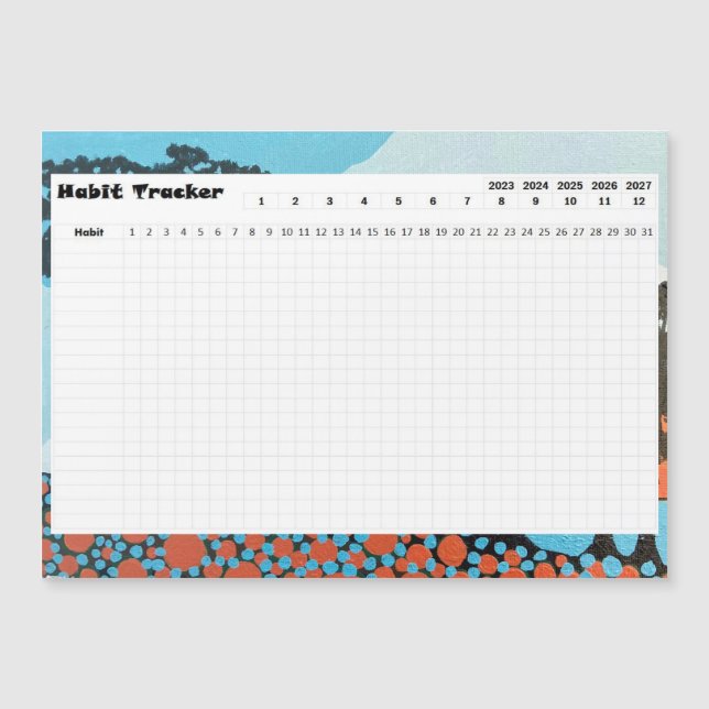 Habit Tracker Monterey Cypress (Anverso)