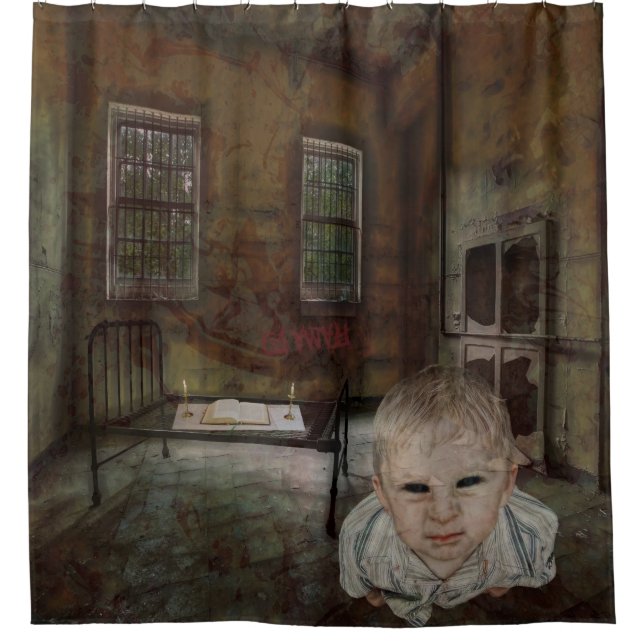 Habitación 13 - La cortina de ducha de niños (Anverso)