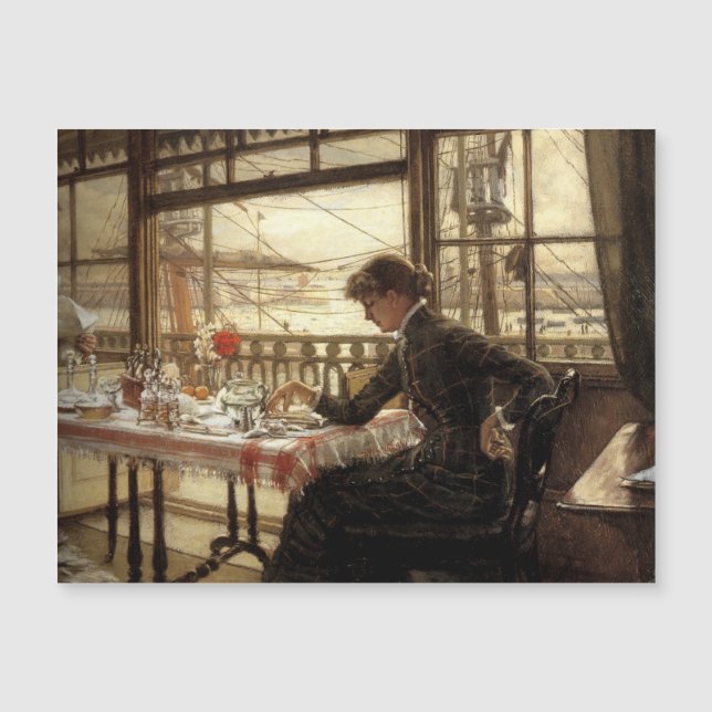 Habitación con tarjeta magnética con vistas al pue (Anverso)