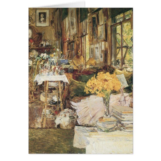 Habitación de flores de Childe Hassam, Bella Artes (Frente)