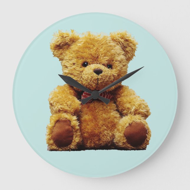 HABITACIÓN PARA NIÑOS DE SERIE RELOJ DE OSO TEDDY (Anverso)