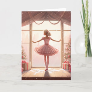 Habitación Rosa Bailarina Chic Invierno Navidad Mo