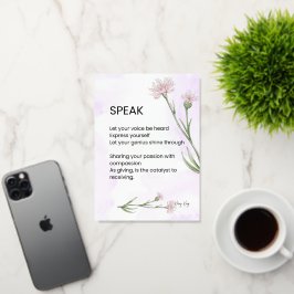 Habla - Poema de empoderamiento de amor propio