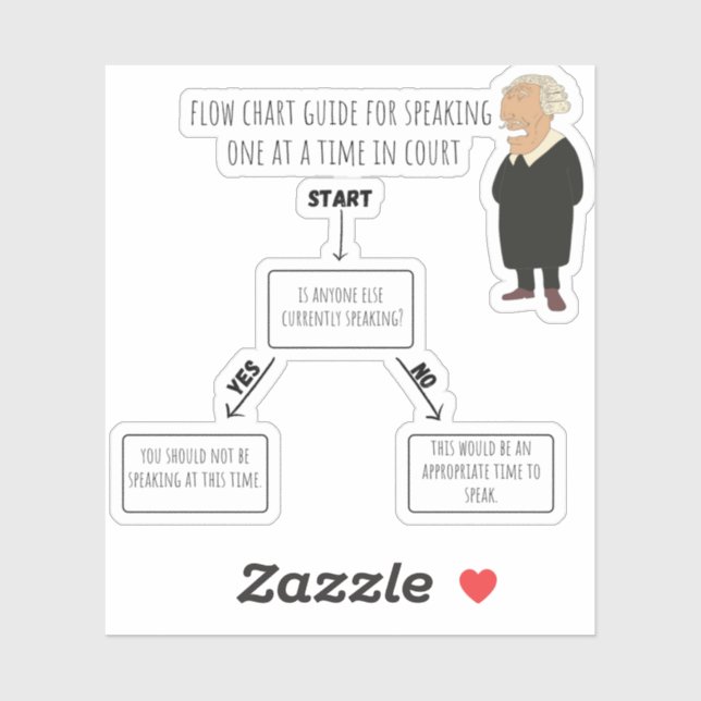 Habla uno a la vez Steno pegatina (Hoja)