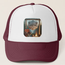 Háblame de Camping – Gorra de Camionero de Campame