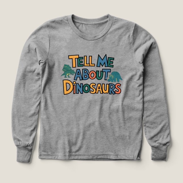 Háblame de Dinosaurios - Amante de Dinosaurios Div (Diseño frontal)