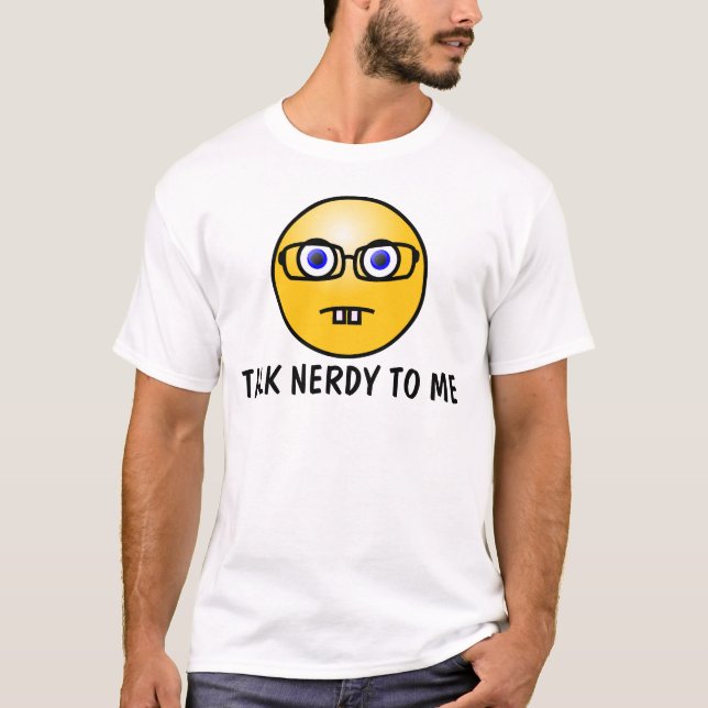 Háblame de Nerdy, polos divertidos (Anverso)