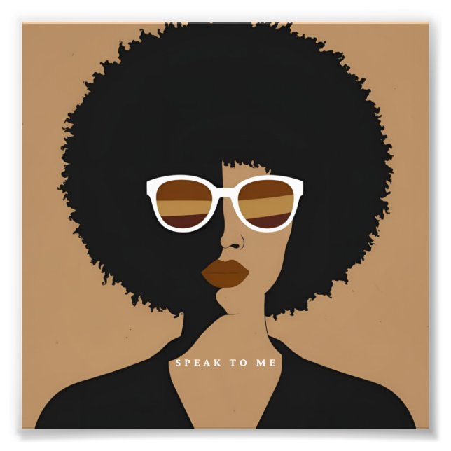 "Háblame" Foto Ampliación (Frente)