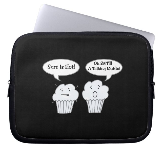 Hablando de la bolsa electrónica de Chiste Muffin (Frente)