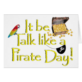 ¡Hablar como un Día del Pirata!