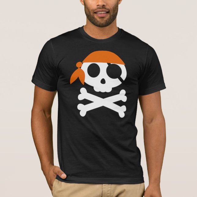 Hablar Como Una Camisa De Halloween Pirata (Anverso)
