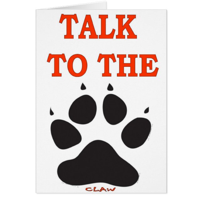 HABLAR CON EL CLAW (Frente)