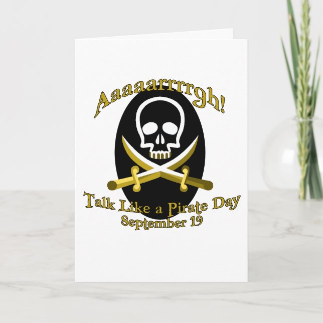 Hable como una tarjeta de felicitación del Día del (Anverso)