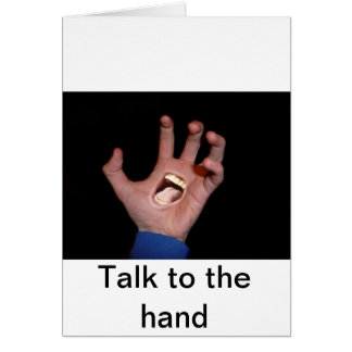 Hable con la mano
