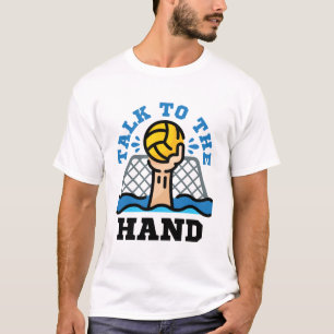 Hable con la mano divertida de Polo Goalie