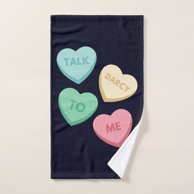 Hable Darcy Conmigo III (Toalla de mano)