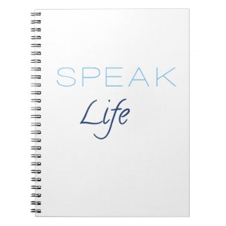 Hable el cuaderno de la vida