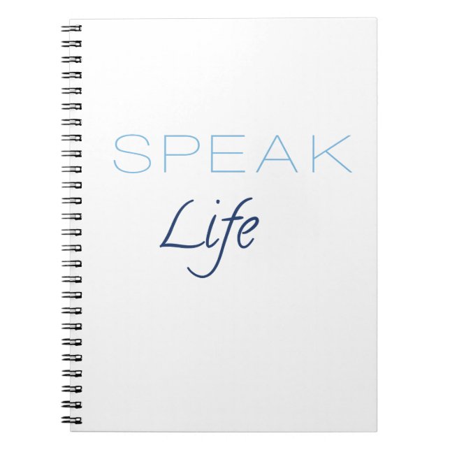Hable el cuaderno de la vida (Frente)