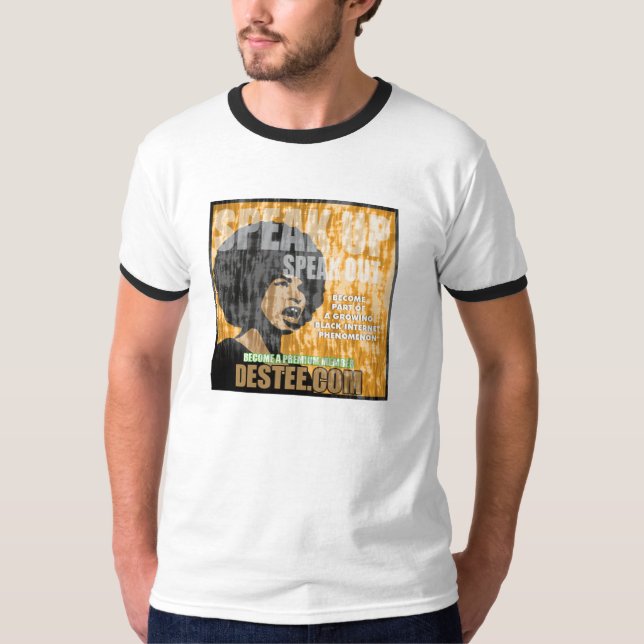 Hable encima de las camisetas de los hombres (Anverso)