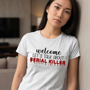 Hablemos de camiseta de crímenes verdaderos de un 