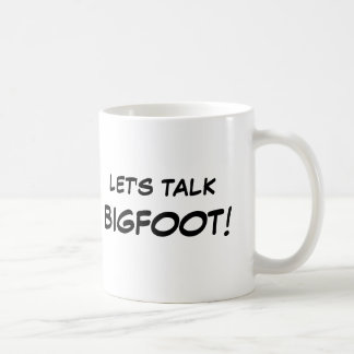 Hablemos las tazas de Bigfoot