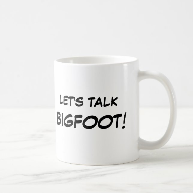 Hablemos las tazas de Bigfoot (Derecha)