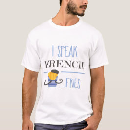 Hablo la camisa francesa de la diversión